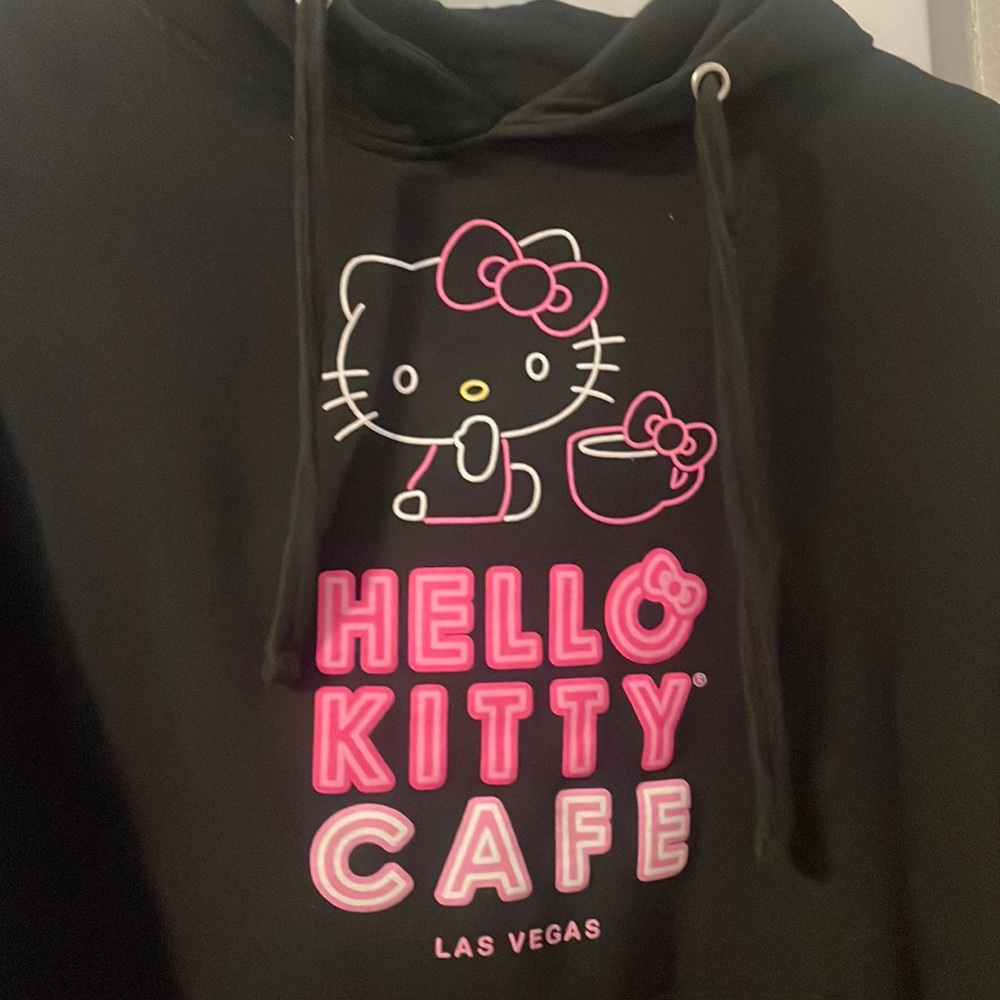 HELLO KITTY CAFE LAS VEGAS HOODIE (SMALL)